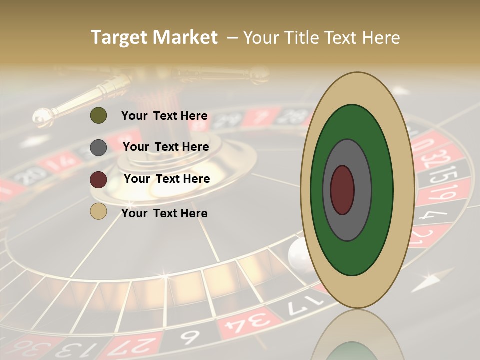 Vegas Machine Bet PowerPoint Template