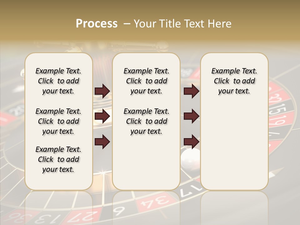 Vegas Machine Bet PowerPoint Template