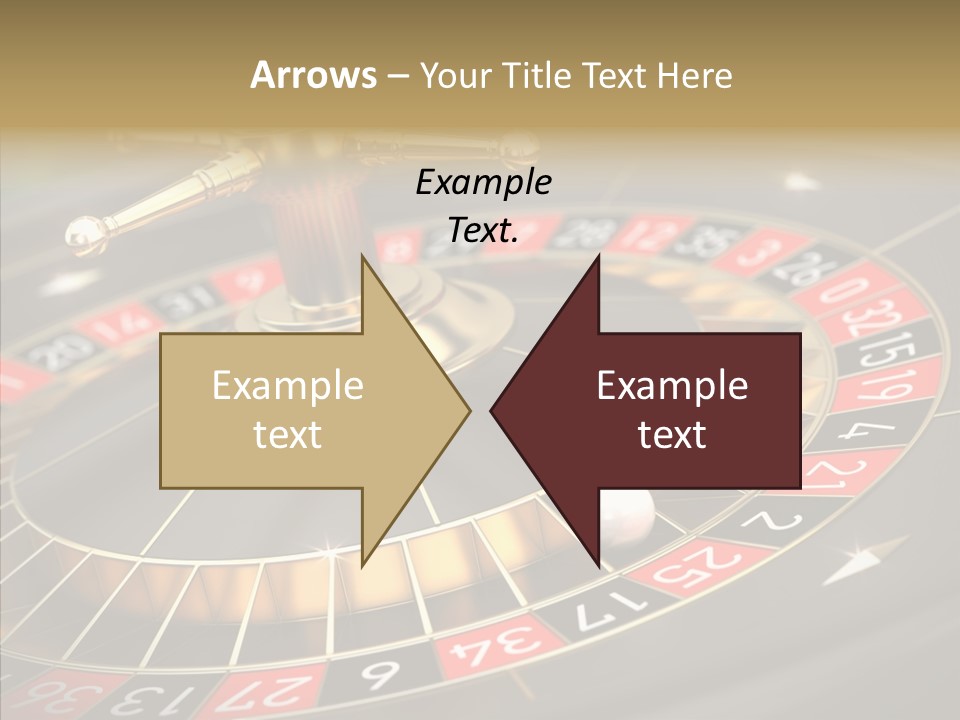 Vegas Machine Bet PowerPoint Template