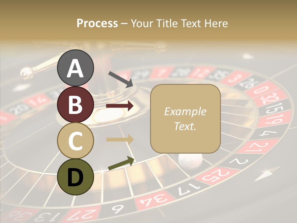 Vegas Machine Bet PowerPoint Template