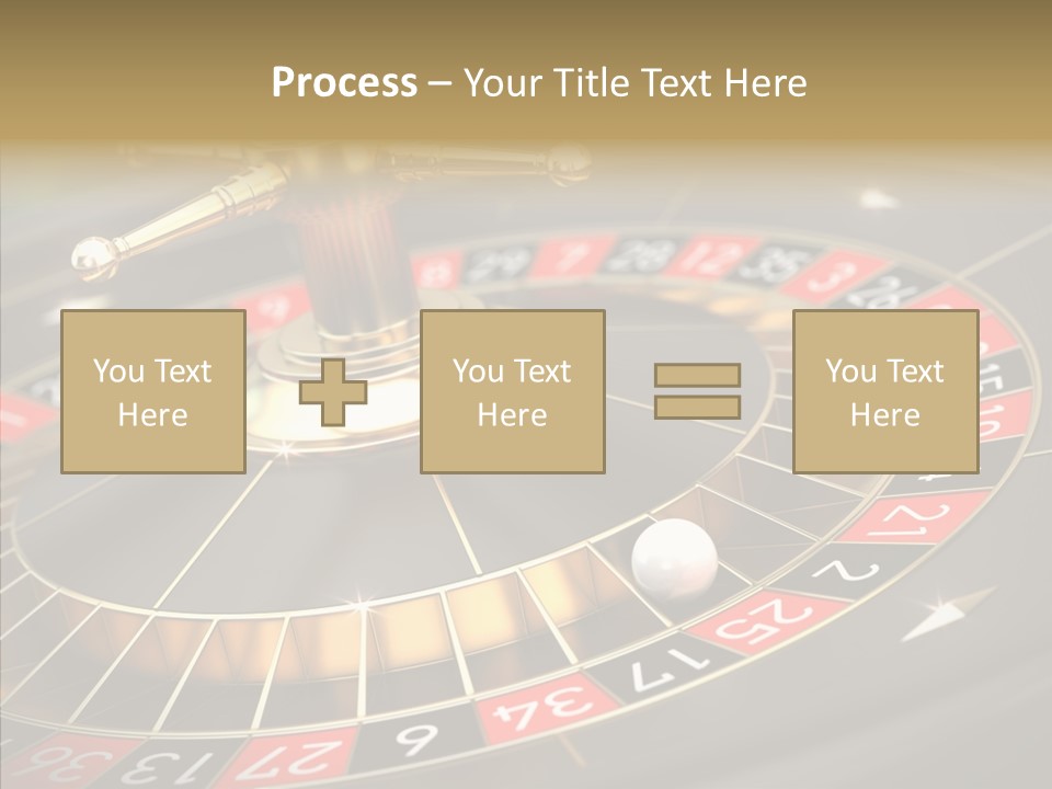 Vegas Machine Bet PowerPoint Template