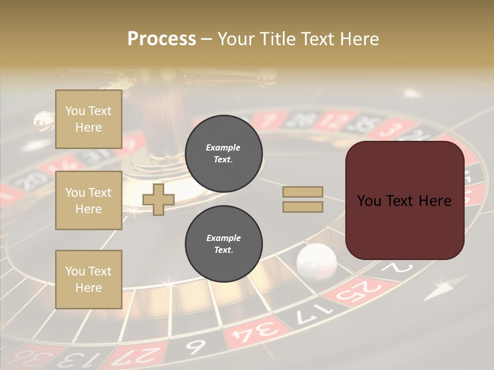 Vegas Machine Bet PowerPoint Template