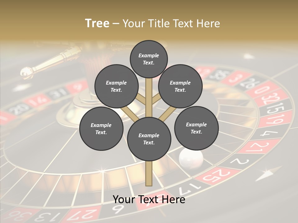Vegas Machine Bet PowerPoint Template