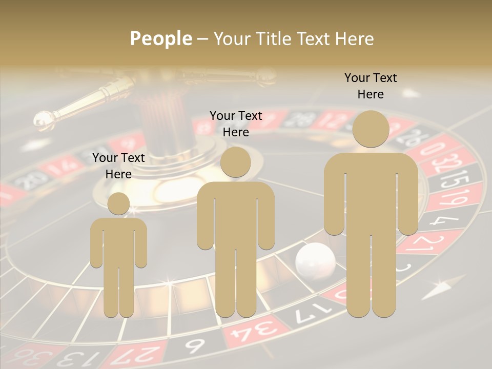 Vegas Machine Bet PowerPoint Template