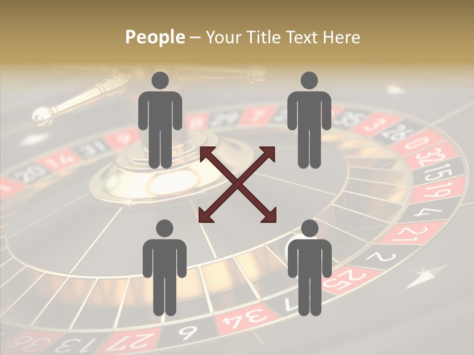 Vegas Machine Bet PowerPoint Template