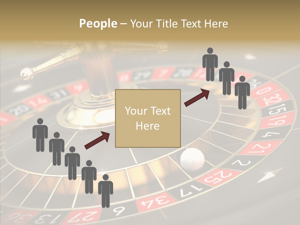 Vegas Machine Bet PowerPoint Template