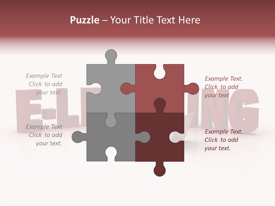 Render Word E Commerce PowerPoint Template
