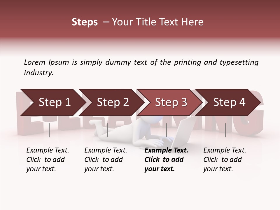 Render Word E Commerce PowerPoint Template