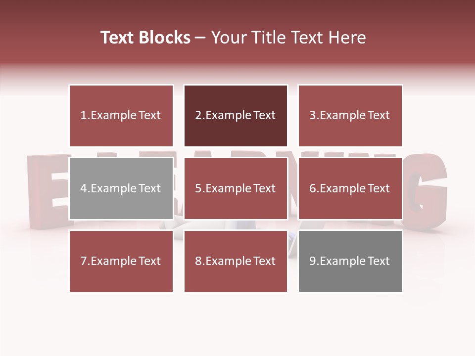 Render Word E Commerce PowerPoint Template