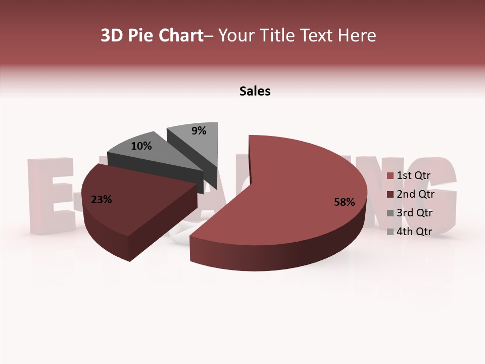 Render Word E Commerce PowerPoint Template