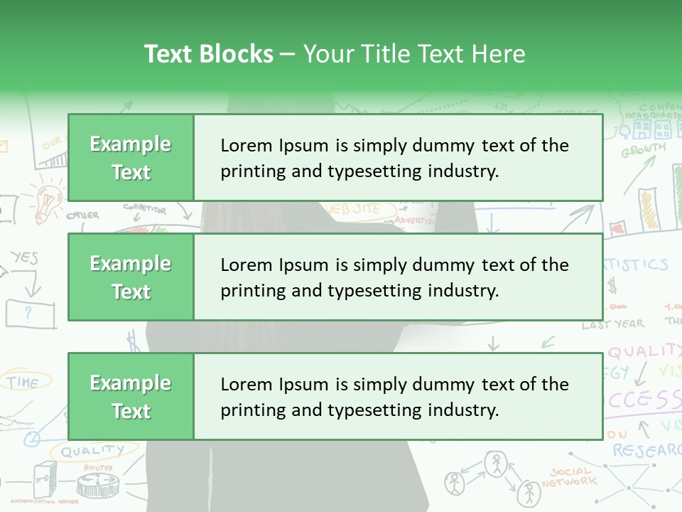 Vision White Phone PowerPoint Template