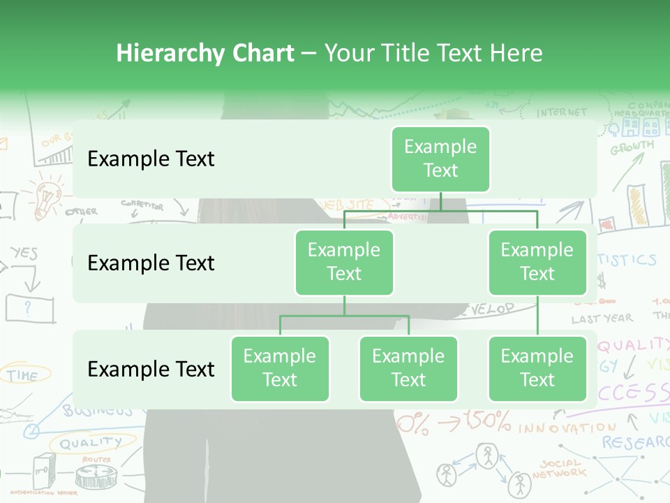 Vision White Phone PowerPoint Template
