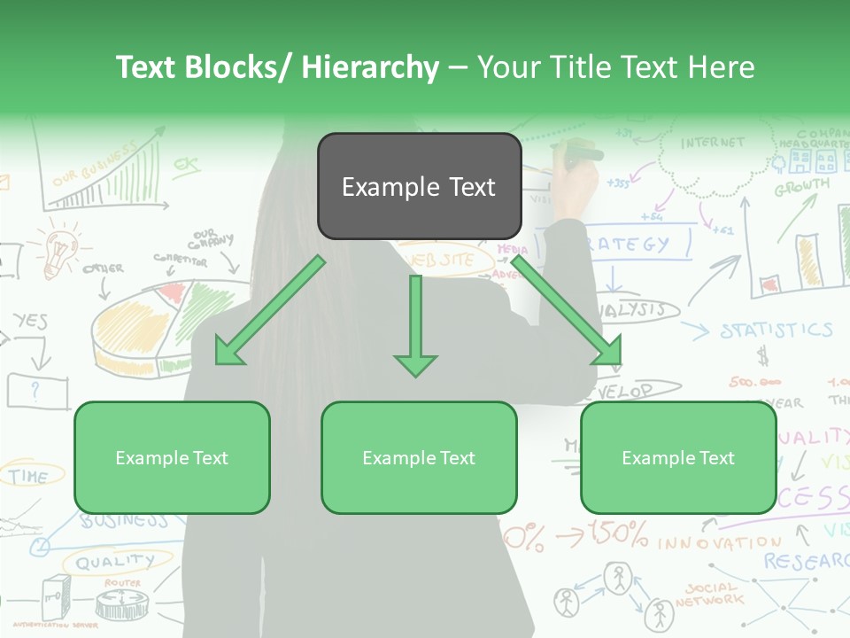 Vision White Phone PowerPoint Template