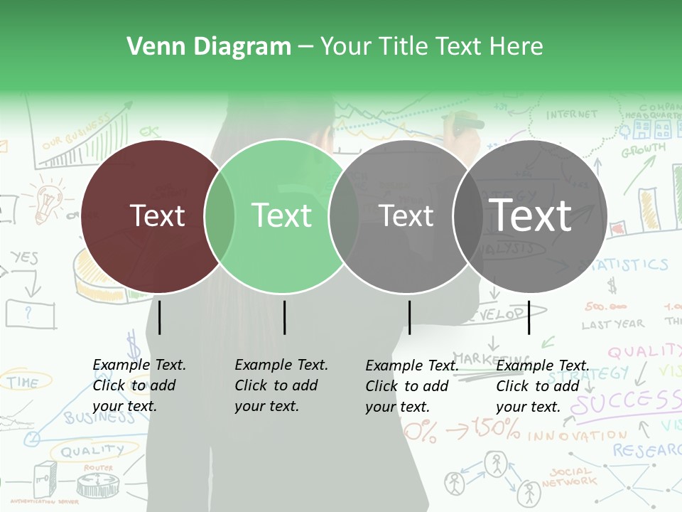 Vision White Phone PowerPoint Template