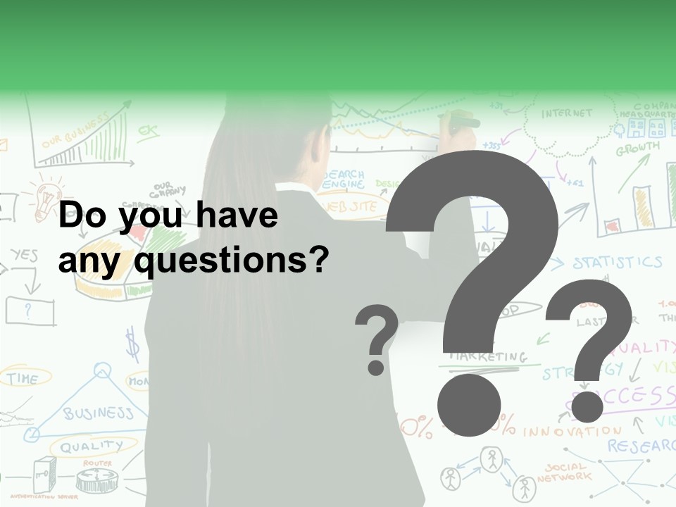 Vision White Phone PowerPoint Template