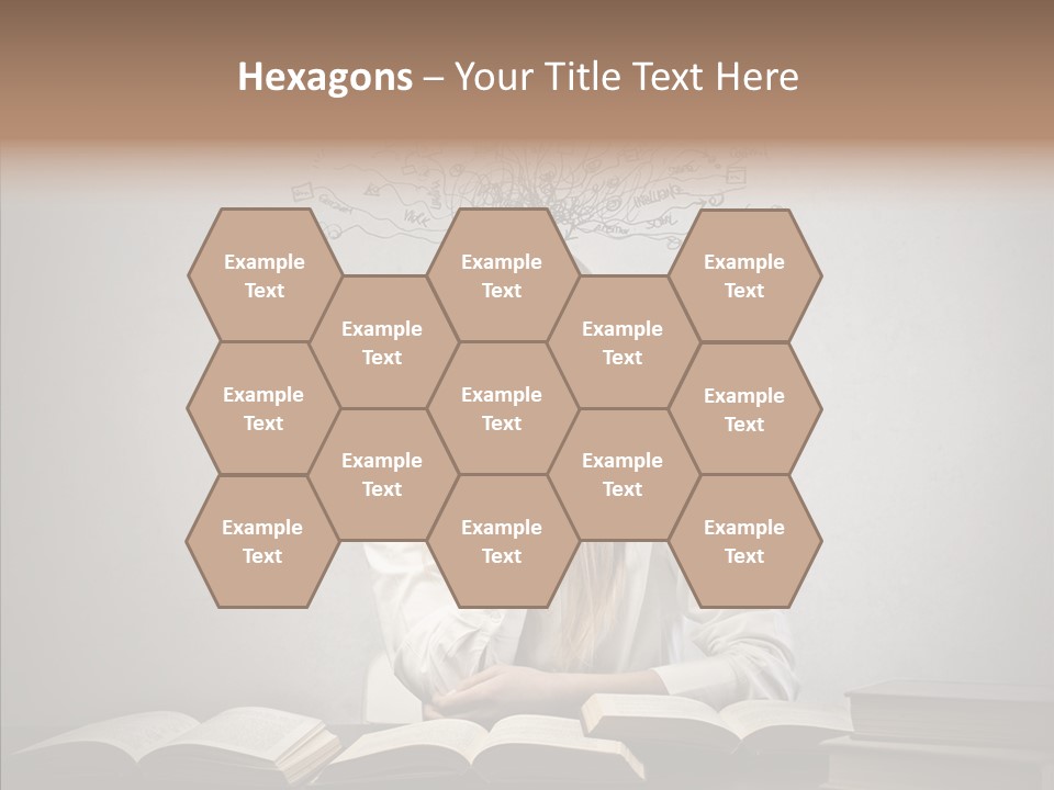 Blonde Doubt Mess PowerPoint Template