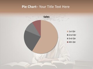 Blonde Doubt Mess PowerPoint Template