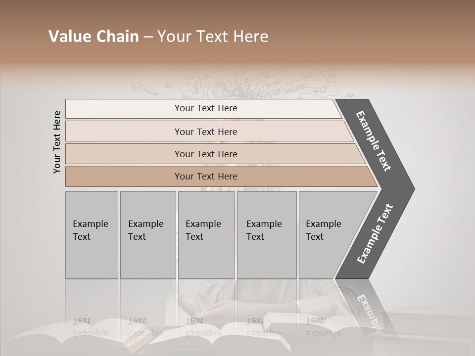 Blonde Doubt Mess PowerPoint Template