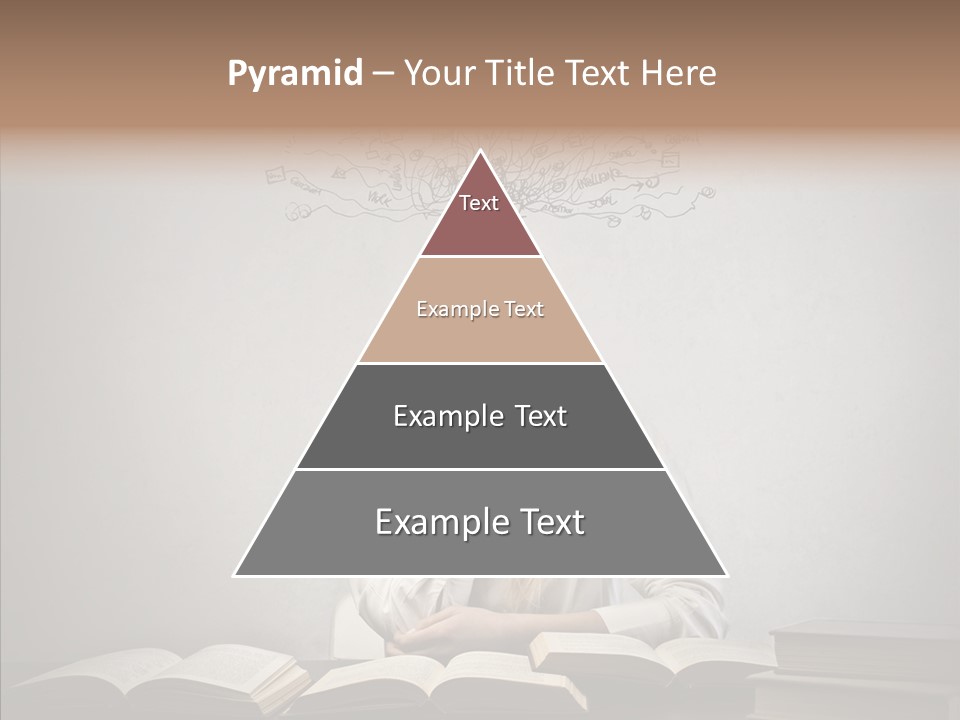 Blonde Doubt Mess PowerPoint Template