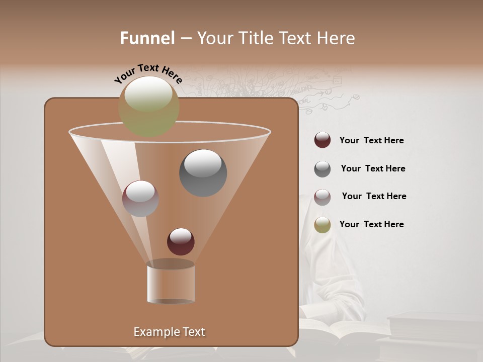 Blonde Doubt Mess PowerPoint Template