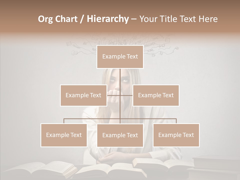 Blonde Doubt Mess PowerPoint Template