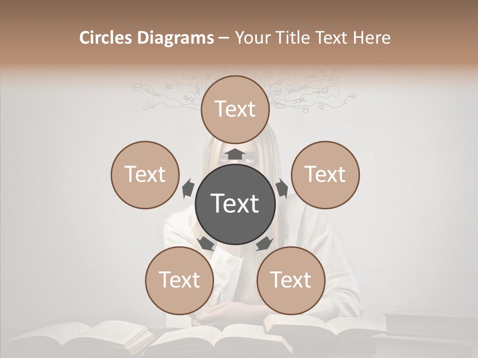 Blonde Doubt Mess PowerPoint Template