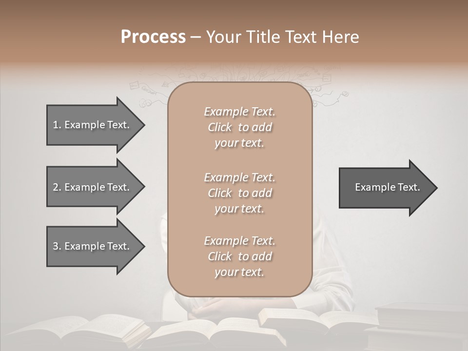 Blonde Doubt Mess PowerPoint Template