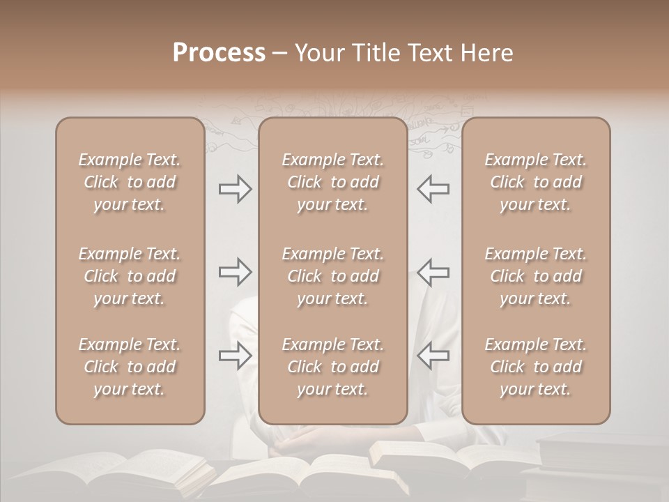 Blonde Doubt Mess PowerPoint Template