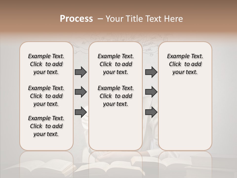 Blonde Doubt Mess PowerPoint Template