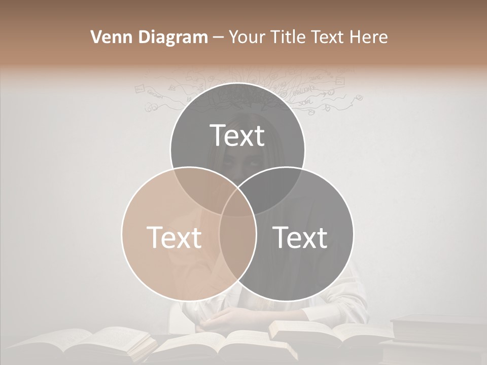 Blonde Doubt Mess PowerPoint Template