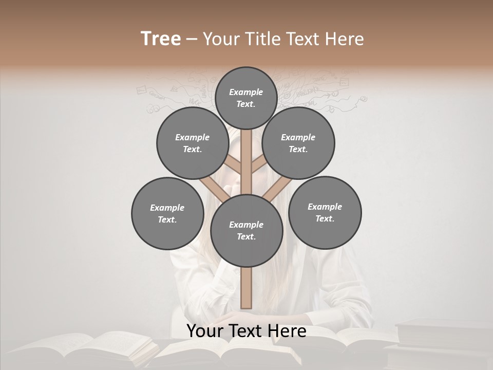 Blonde Doubt Mess PowerPoint Template