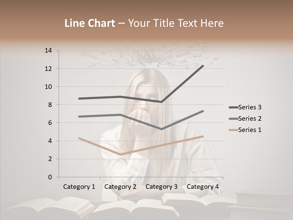 Blonde Doubt Mess PowerPoint Template