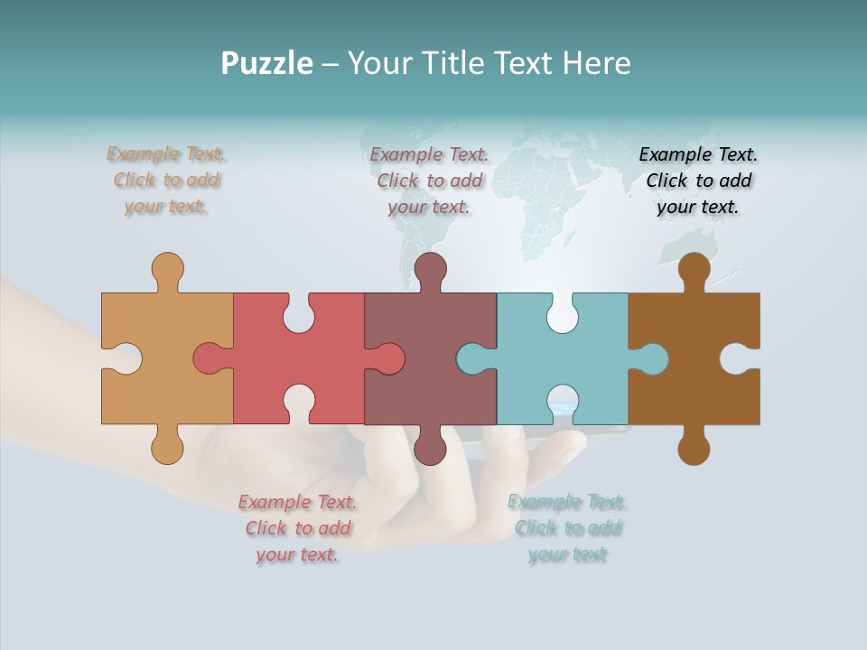 Social Number Speak PowerPoint Template