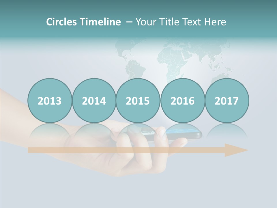 Social Number Speak PowerPoint Template