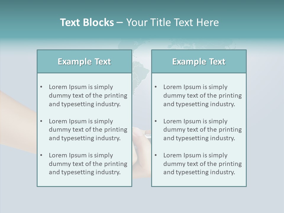 Social Number Speak PowerPoint Template