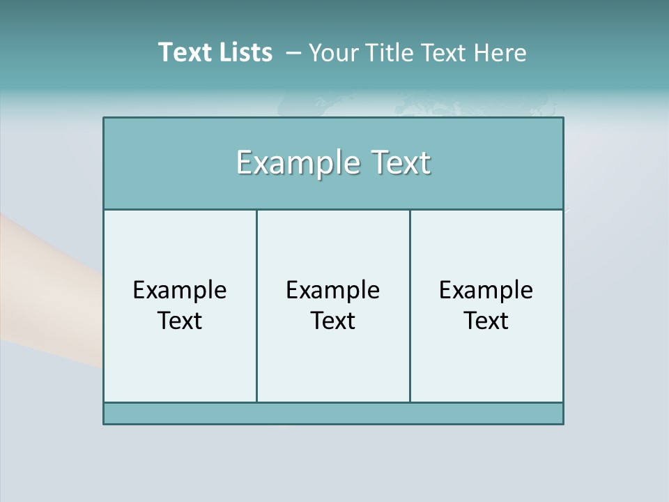 Social Number Speak PowerPoint Template