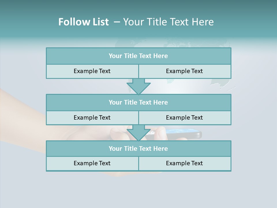 Social Number Speak PowerPoint Template