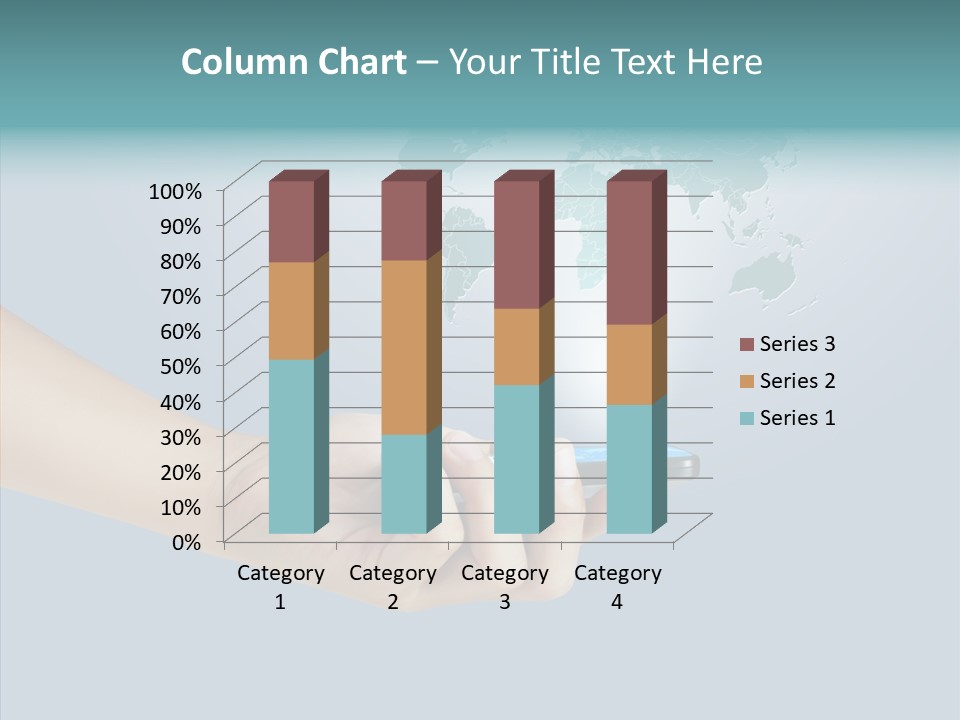 Social Number Speak PowerPoint Template