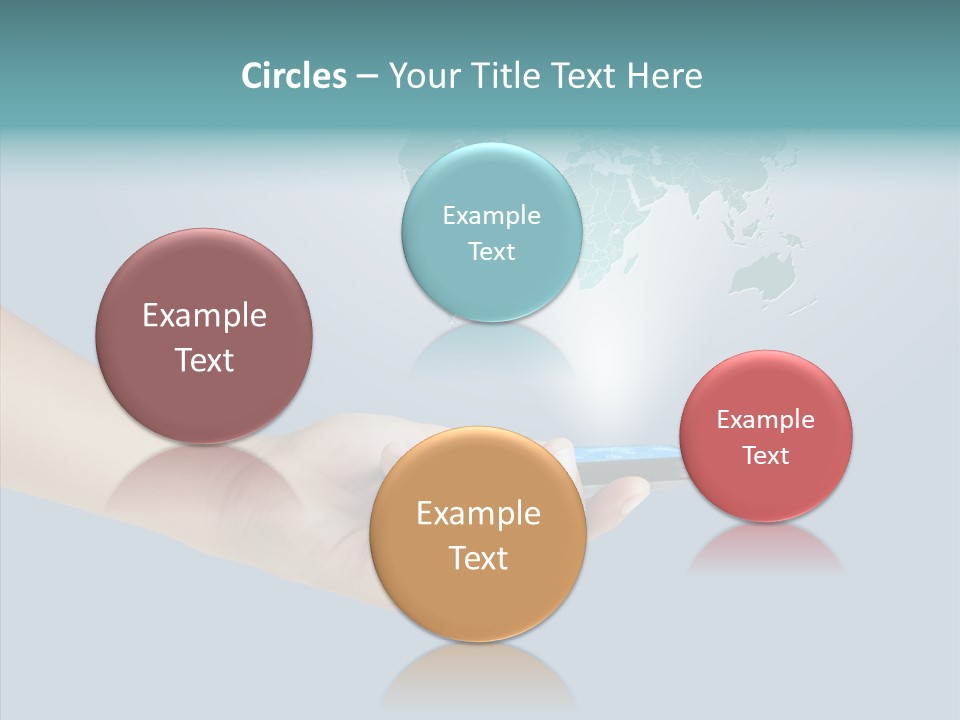 Social Number Speak PowerPoint Template