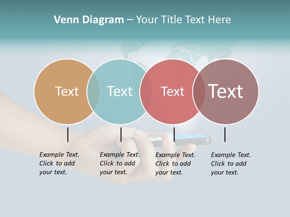 Social Number Speak PowerPoint Template