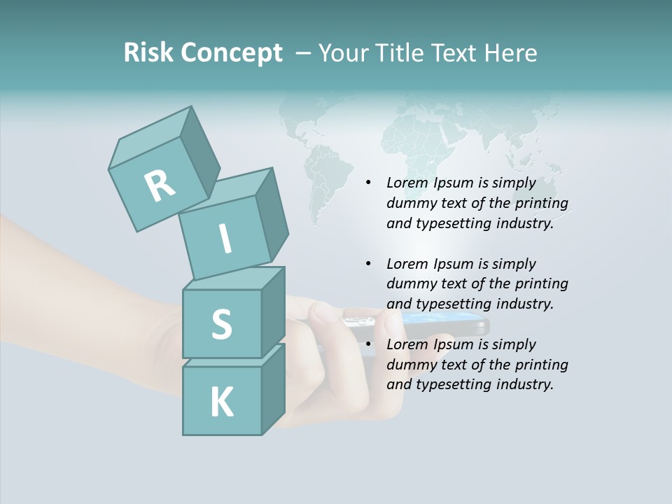 Social Number Speak PowerPoint Template