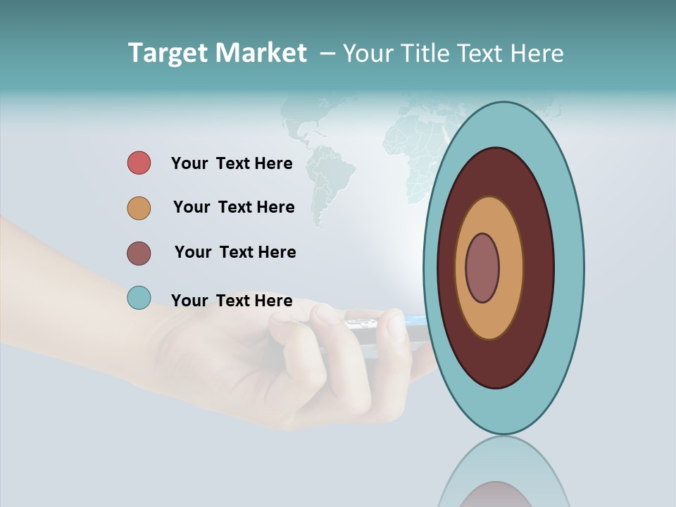 Social Number Speak PowerPoint Template