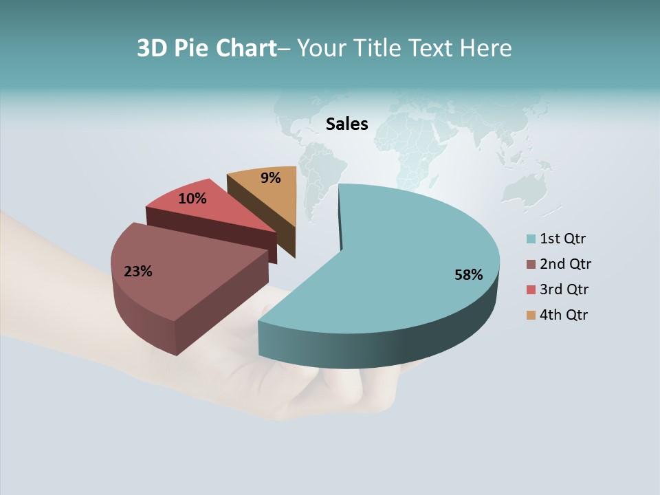 Social Number Speak PowerPoint Template
