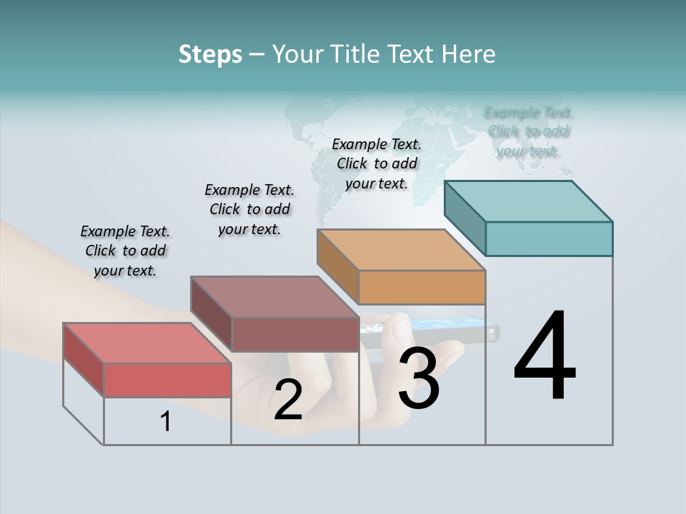 Social Number Speak PowerPoint Template