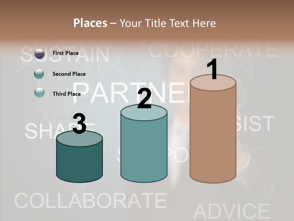 Pointing Text List PowerPoint Template
