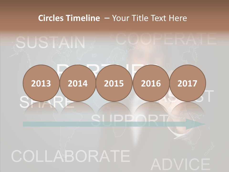 Pointing Text List PowerPoint Template