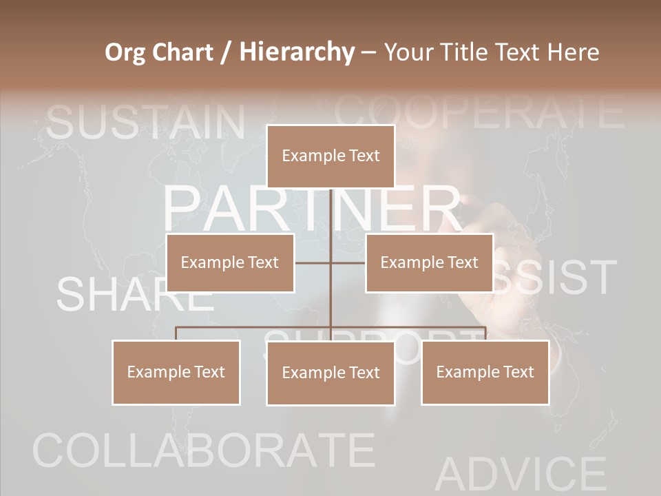 Pointing Text List PowerPoint Template