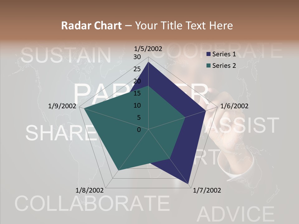Pointing Text List PowerPoint Template