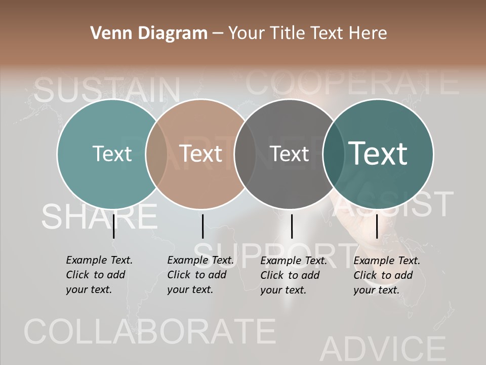 Pointing Text List PowerPoint Template