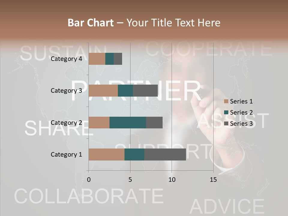 Pointing Text List PowerPoint Template
